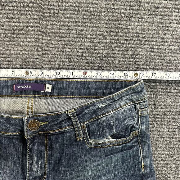 Vintage Y2K Vigoss Women’s Lowrise Straight Slim Jeans W32xL30 - Picture 6 of 7